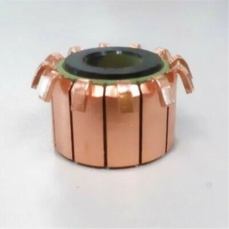 1PC 8*23*19.5mm 12P Teeth Copper Hook Type Electrical Motor Commutator CHY-1518-12