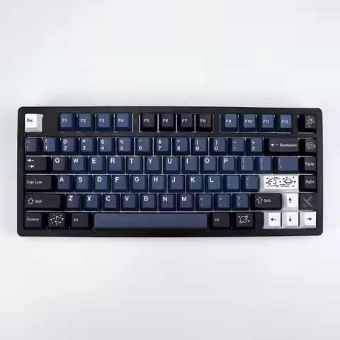 KBDiy 143 Keys/Set Cherry Profile PBT Keycaps Custom Mechanical Keyboard Gaming GMK Galaxy Keycap for ACE60 ACE68 RAINY75 AK74