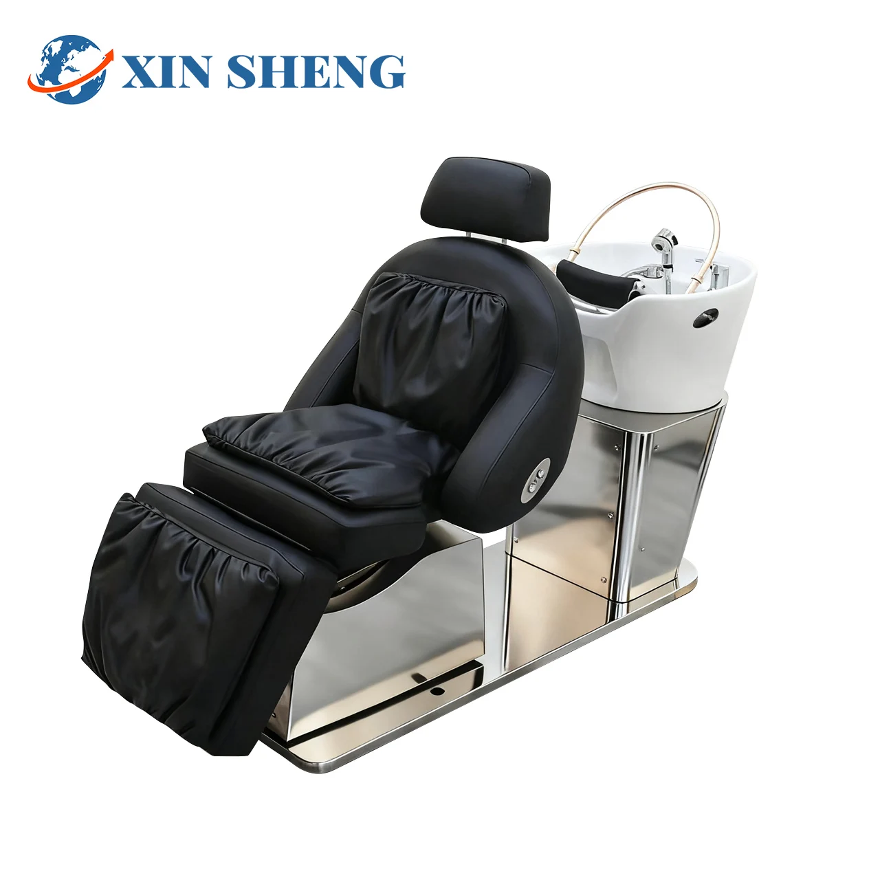 

Barbershop Shampoo Bed, Shampoo Chair, Head Hydrotherapy SPA Fumigation Hair Salon Furniture Factory Customization and Wholesale