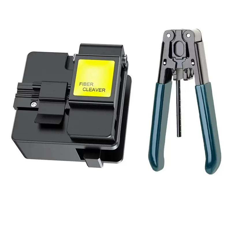Y43A-HB-08 Fiber Optic Cable Cutter Hot Melt Cold Splice Fusion Splicer Machine Tool Set Web Tools