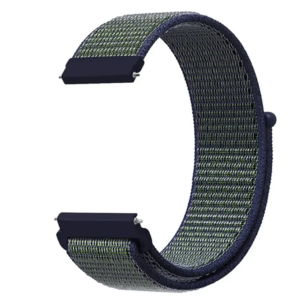 20/22mm Nylon Strap for Amazfit T-Rex3 Pro 48/44mm/Helio Sport Bracelet Wristband Amazfit Balance 2 Bip 6 Active 2/2 Square Belt