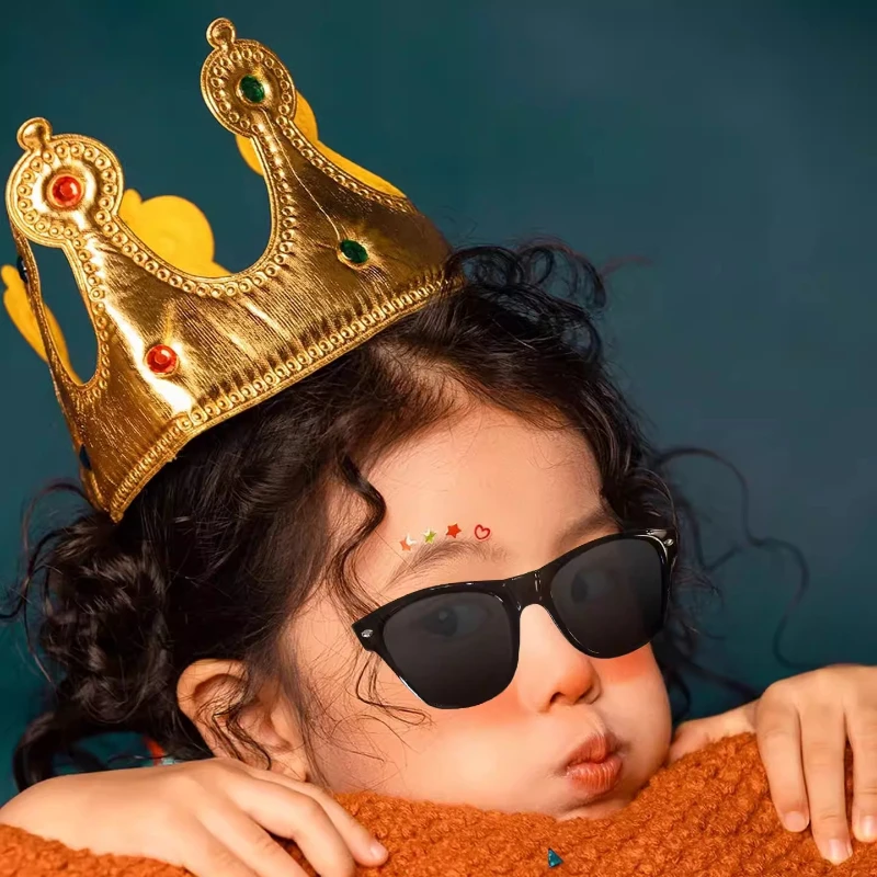 1PC Happy Birthday Crown Tiara for Queen & King, Birthday Party Hat Decoration Props for Kids & Adults - view 4