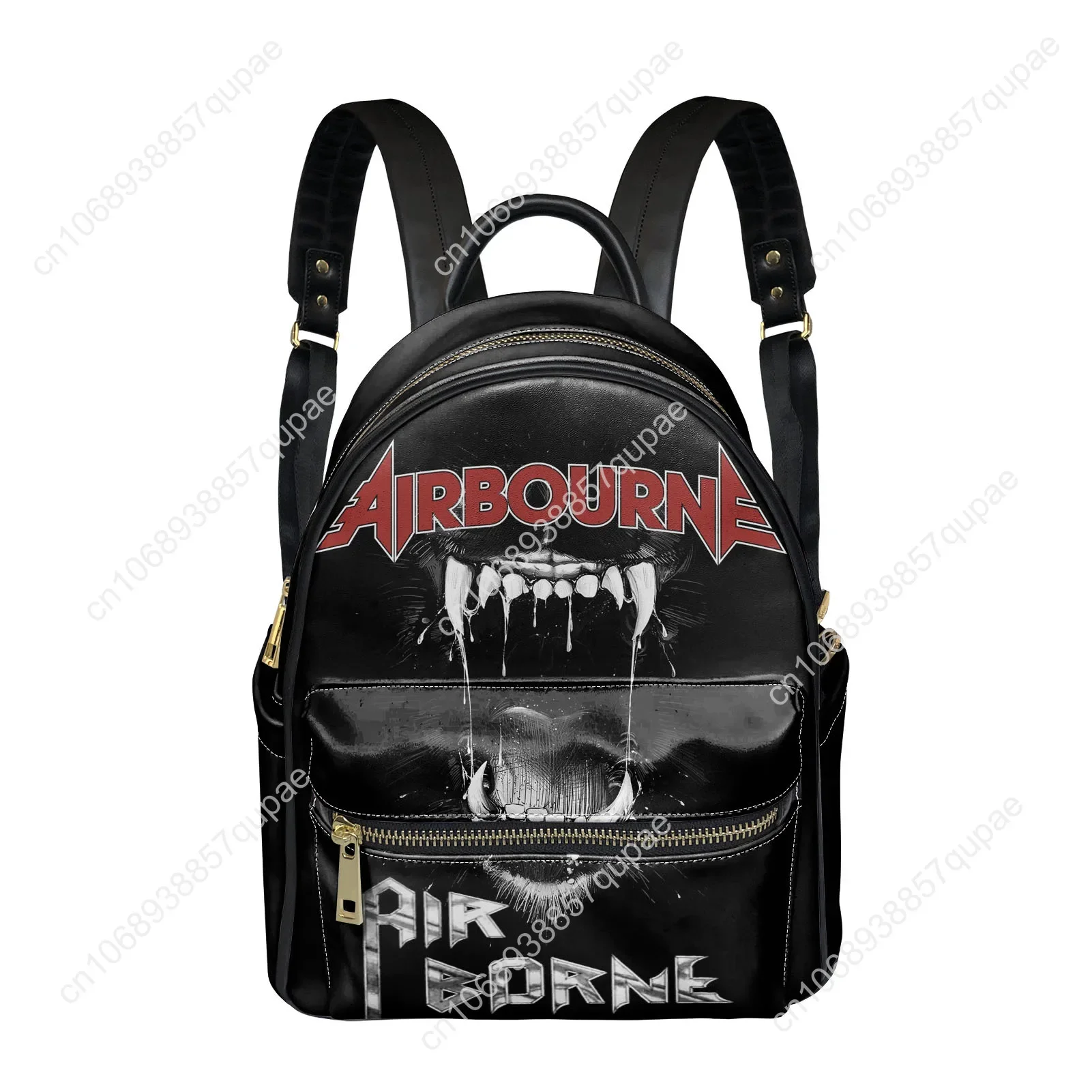 Airbourne Australian Rock band Backpack Women Men Personalized Double Shoulder Bag Business Travel Bookbag Rucksack Gift Daypack