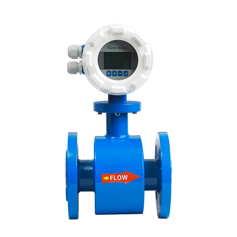 

Integrated type High Accuracy Magnetic Flowmeter DN100mm Water Electromagnetic Flow Meter