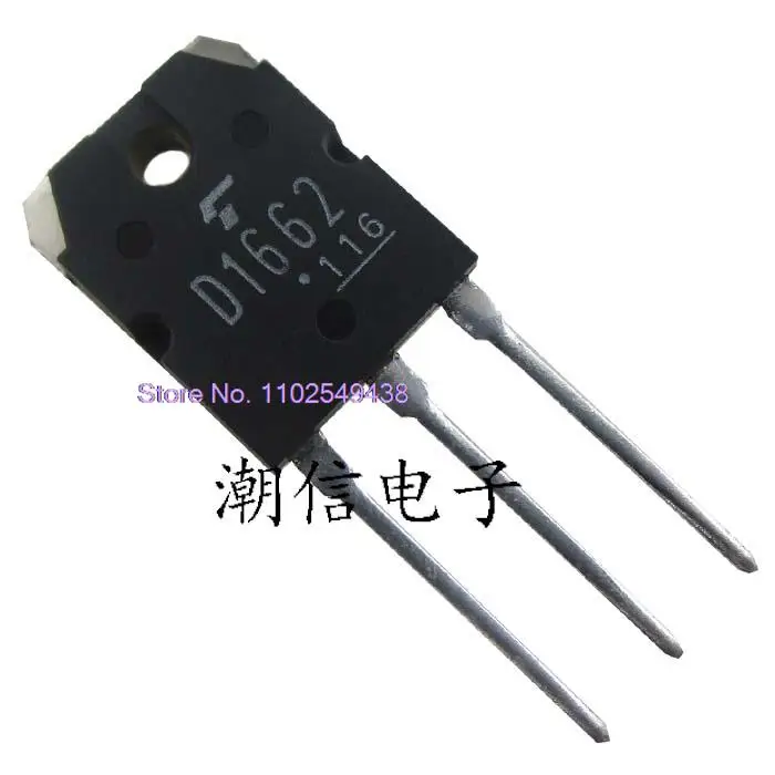 

10PCS/LOT D1662 2SD1662 15A 100V in stock