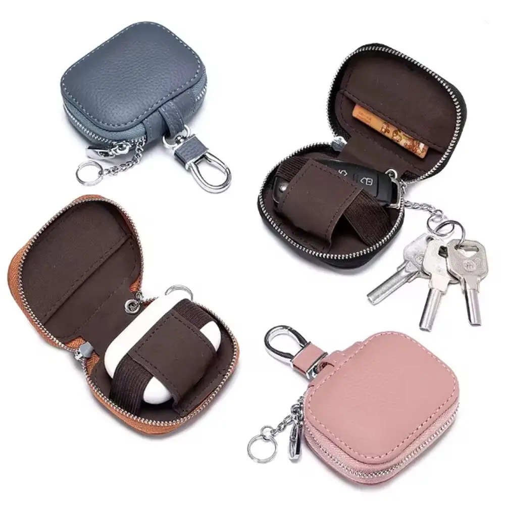 Geschenke: Tragbare Schlüsseltaschen aus PU-Leder zum Umhängen, universelle Schlüsselhülle für Kopfhörer