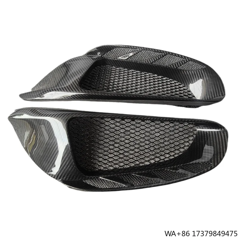 

Used for Ferrari 488 GTB Spider Car Parts Upgrade Pista Style Carbon Fiber Rear Fender Rear air Vent Body Kit