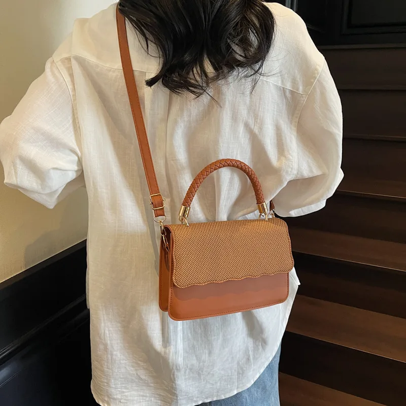 

2025 Summer Fresh Shoulder Bag Women Minimalist Handheld Purse High Quality Crossbody Bag Fashion Casual Tote
