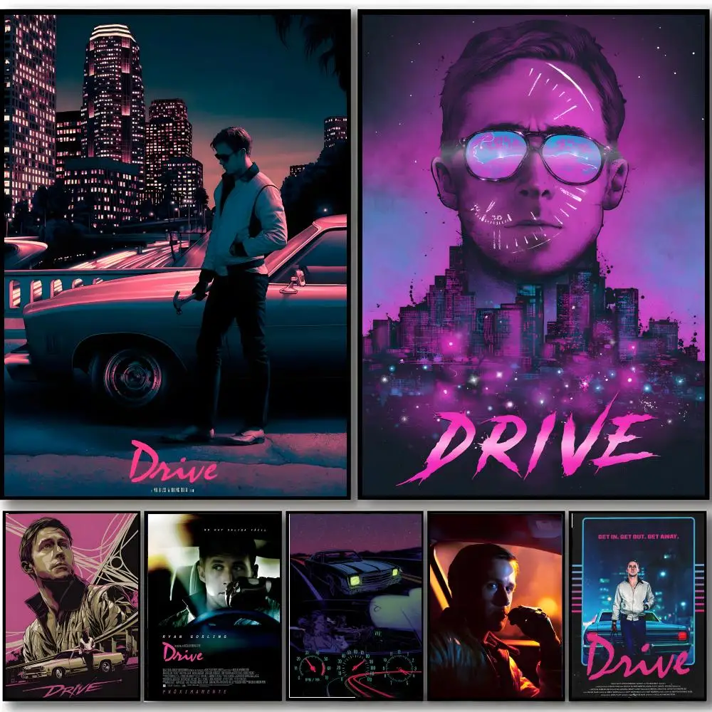 Emotional Drive My Cars Poster HD art sticky wall waterproof home bedroom bar aesthetic decoration