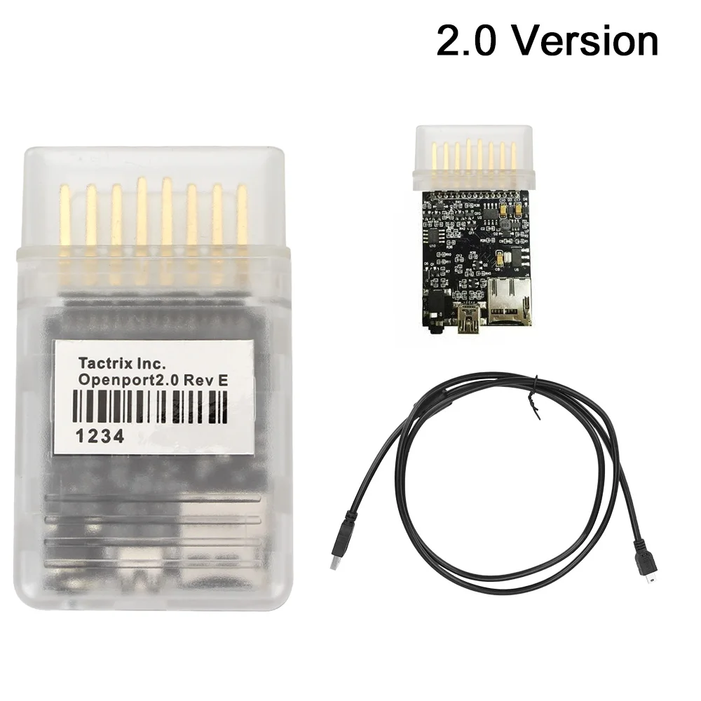 Car Diagnostic Tool ECU Chip Tuning Tool Tactrix Openport 2.0 For Toyota Mitsubishi Subaru ECU FLASH OBD2 OBDII Connector