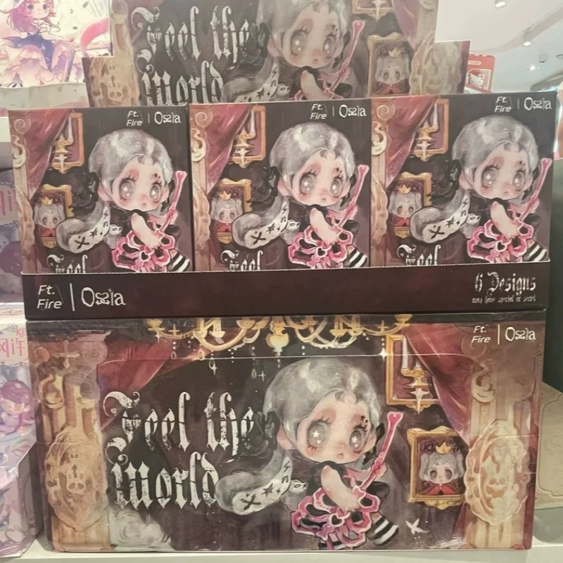 Ossia Auf Lager Blind Box Mystery Box Feel The World Series Gothic Lolita Figur 11cm PVC Sammlerstück Schreibtisch-Deko Geschenk