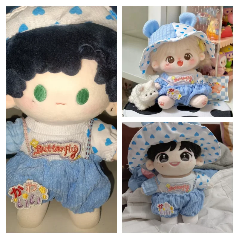 

DIY Gift Toys for Idol Dolls Dolls Cartoon Sweater Doll Pants Suit 20cm Doll Clothes Knitted Sweater Clothes Love and Deepspace