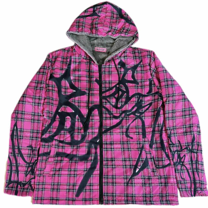 خريف شتاء جديد ثقافة فرعية القطن المرأة السترات خمر تصميم فضفاض مقنعين الصوف القطن البلوزات المطبوعة معاطف السيدات #3