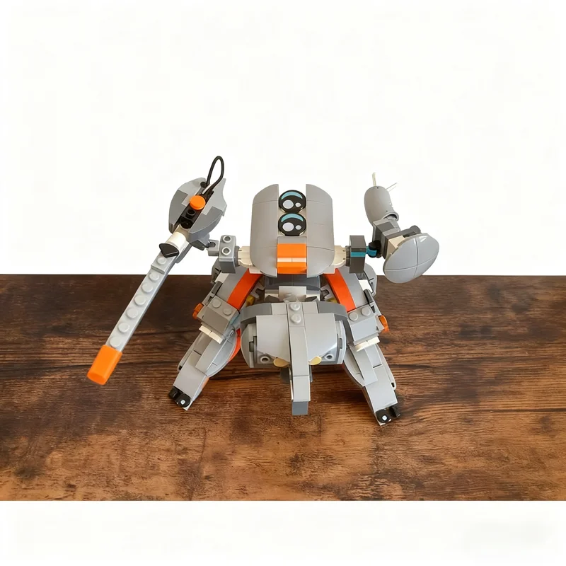 311 個 MOC メタルギアレックスアイコンモデルビルディングブロックおもちゃ建設クリスマスギフト DIY クリエイティブアイデア教育レンガ