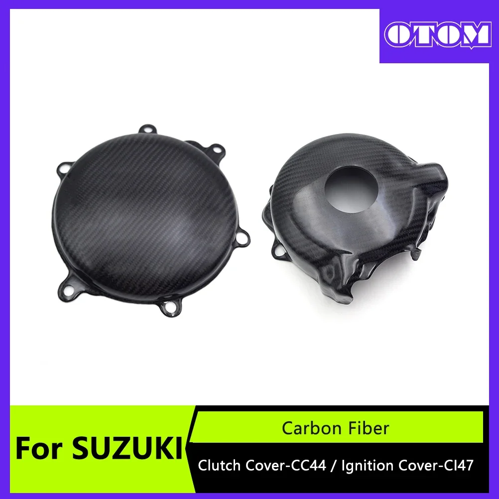 

Motorcycle Clutch Ignition Cover Carbon Fiber Engine Protector Guard For SUZUKI DRZ400 DRZ400E DRZ400S DRZ400SM 2000-2022 Bikes