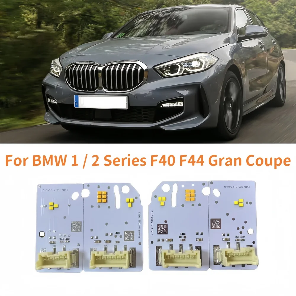 

LED Headllight DRL Board 63119448115 For BMW 1' 2 Series F40 F44 118i 9448116 White Daytime Running Light Turn Signal LED Boards