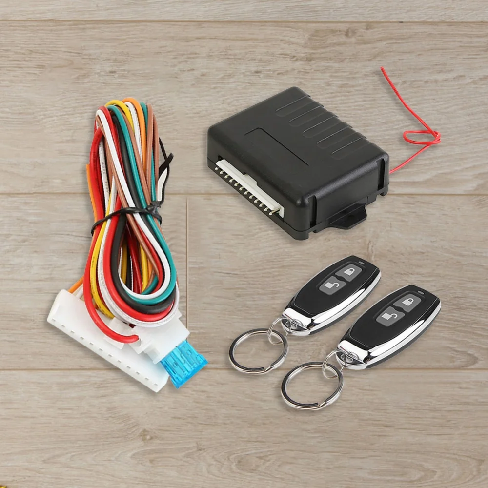 Car Remote Central Door Lock Kit with Remote Control Release Keyless Entry System 433.92MHz Door Lock Keyless Entry System