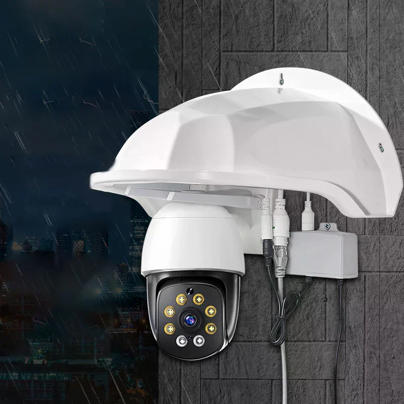 Protective Covers Wall Waterproof Rainproof Cover CCTV Turret Dome Cameras Protection Box Security Camera Protection Case