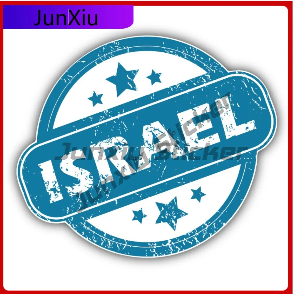 

Israel Creative Sticker Stamp Car Decal Bumper Stickers Funny Style Window Use For Helmet Side Decorat Auto Styling Accessory