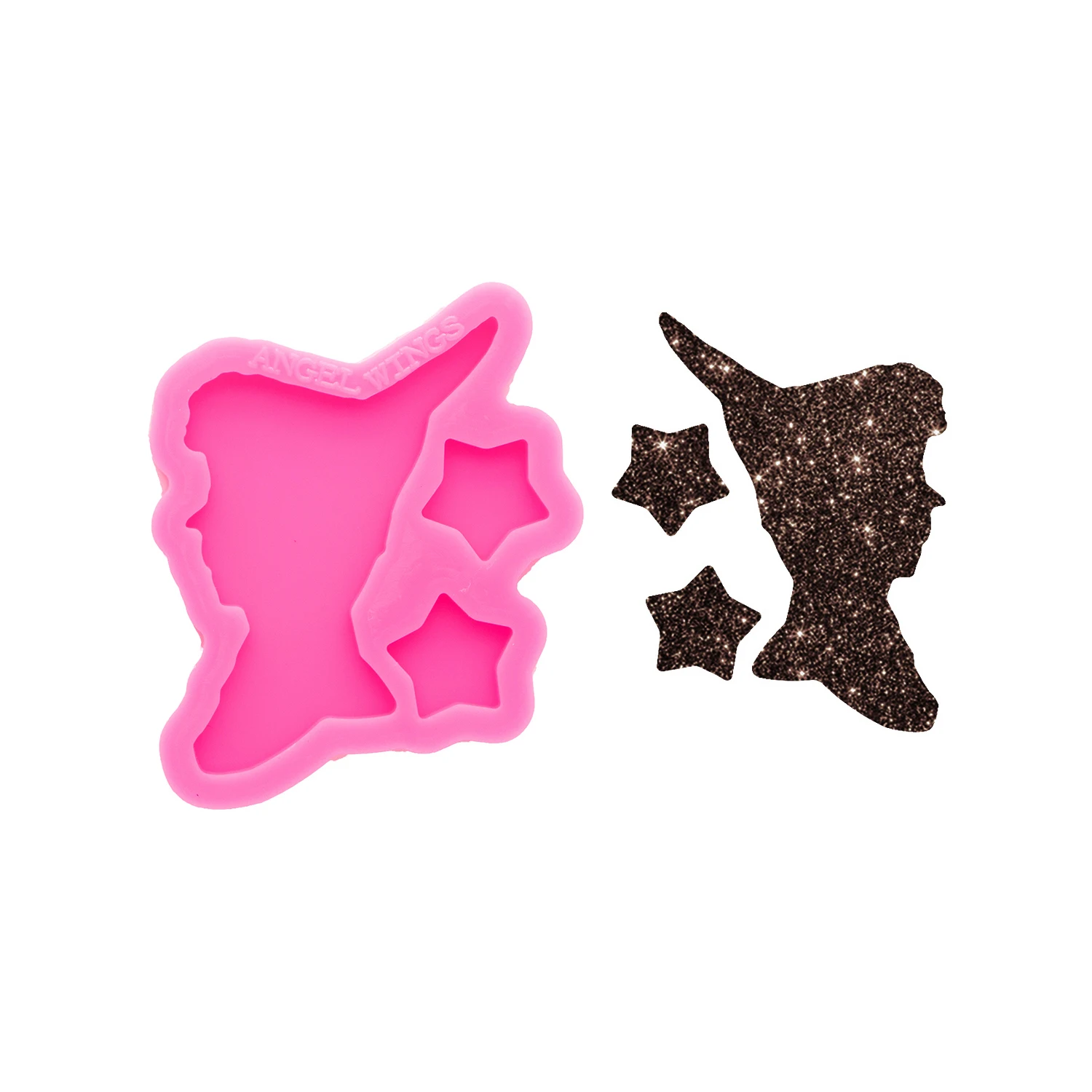 Girl Silicone Mold for Epoxy Resin DIY Jewelry Making Keychain Fridge Magnet Craft Supplies