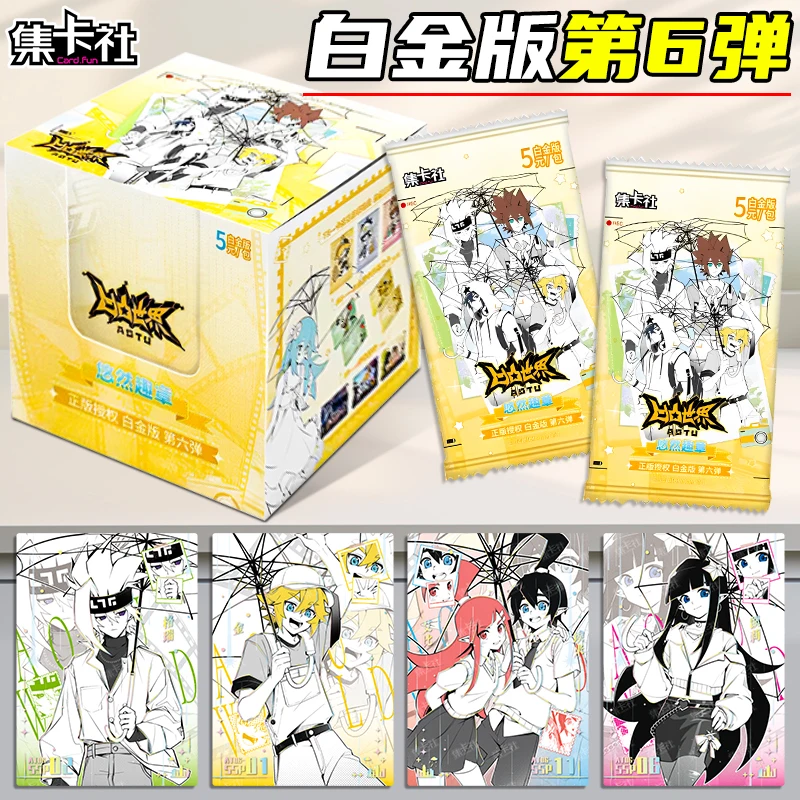 بطاقة جمع أصلية من جمع مجتمع Convex World 6th Bullet Platinum Edition بطاقة جمع الفصل الممتع الترفيهي