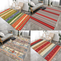 Modern Large Colorful Carpet Soft Living Room Rug Washable Floor Mat Bedroom Sofa Area Balcony Lounge Kitchen Home Decor