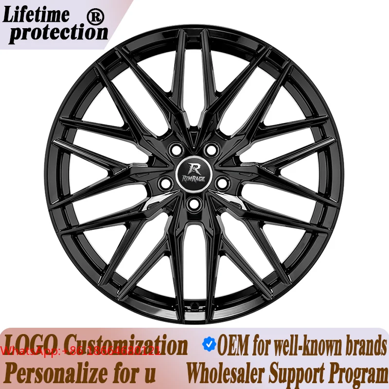 17-22 Inch Multi-Spoke Forged Alloy Wheels 5x112 5x120 Sport Rims For Skoda Octavia SedansW205,W213,W166,X156,W257