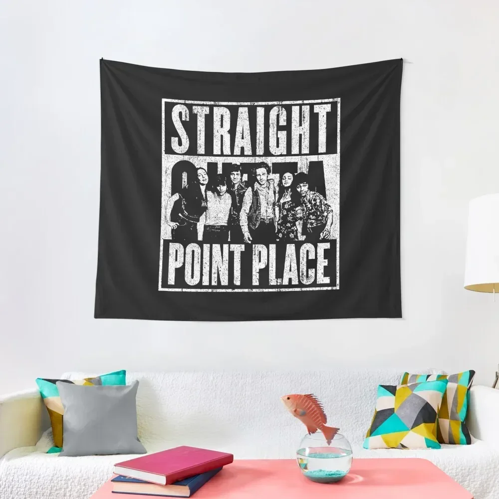 

Straight Outta Point Place Tapestry Room Aesthetic Carpet On The Wall Home Decor Aesthetic Room Decor For Girls Tapestry