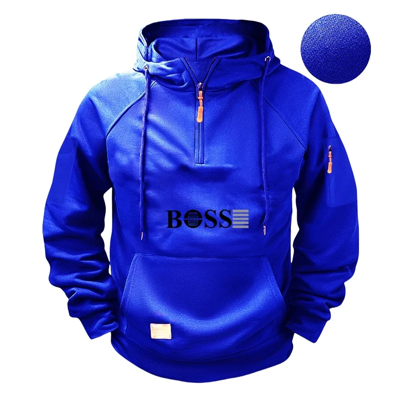 Men's hooded sweatshirts come in loose pullovers, fashionable sweatshirts and wool thermal sweatshirts