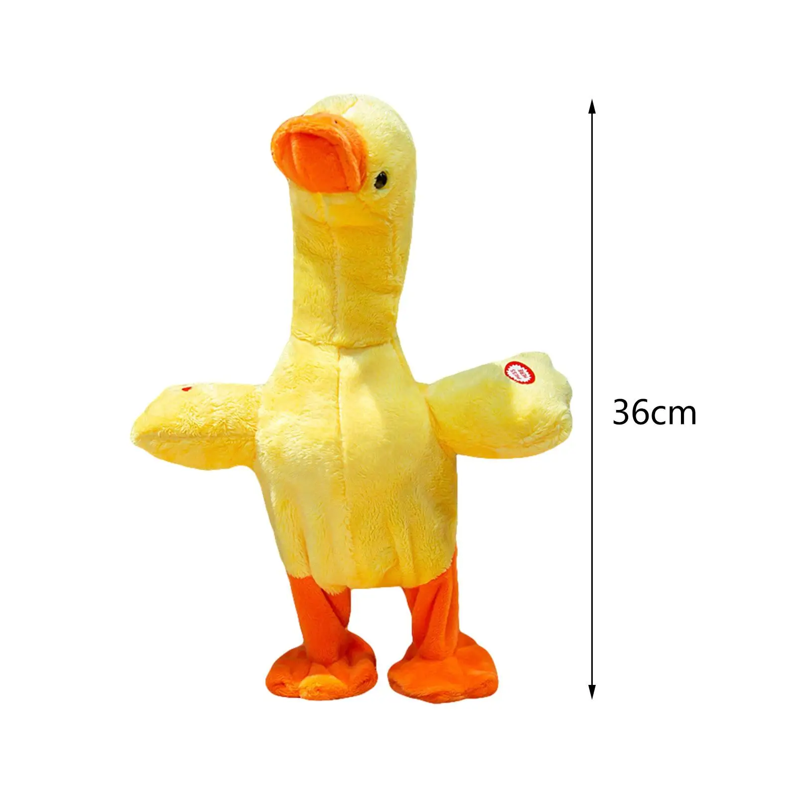 Dancing Electric Animal Waddles and Quacks Talks, Dances, Sings Creative with 138 Songs Talking Duck Toys for Birthday Gift