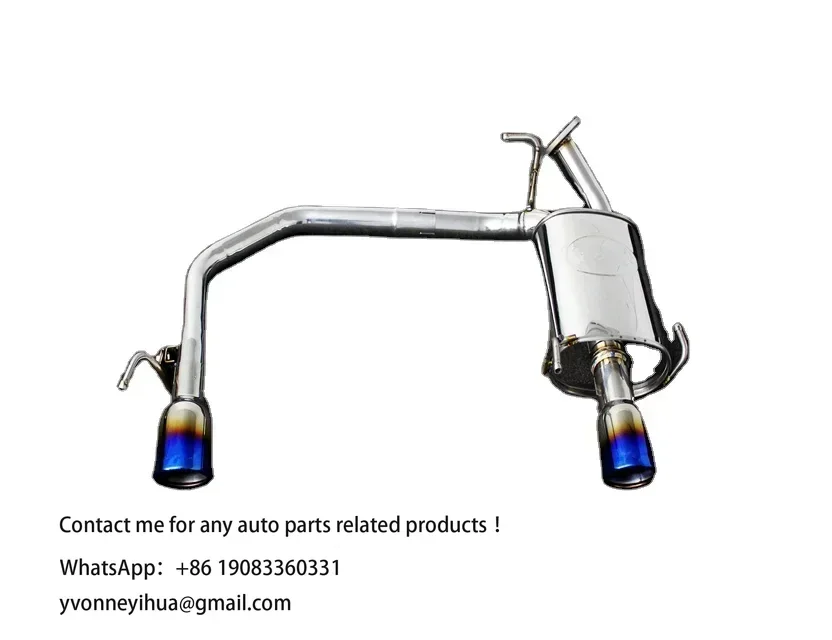 Foshan Stainless Steel Exhaust Pipe for Suzuki Swift Exhaust