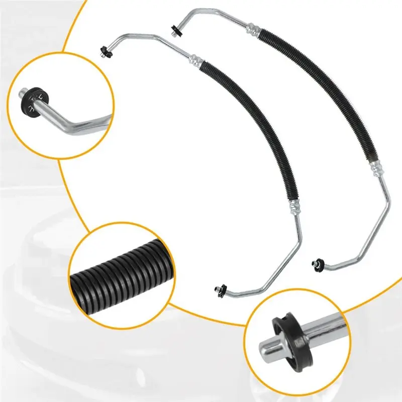 【Price Drop !!】 For Dodge Grand Caravan 2008-2019 5005204AG Transmission Oil Cooler Pressure Pipe& Return Hose Tube Set