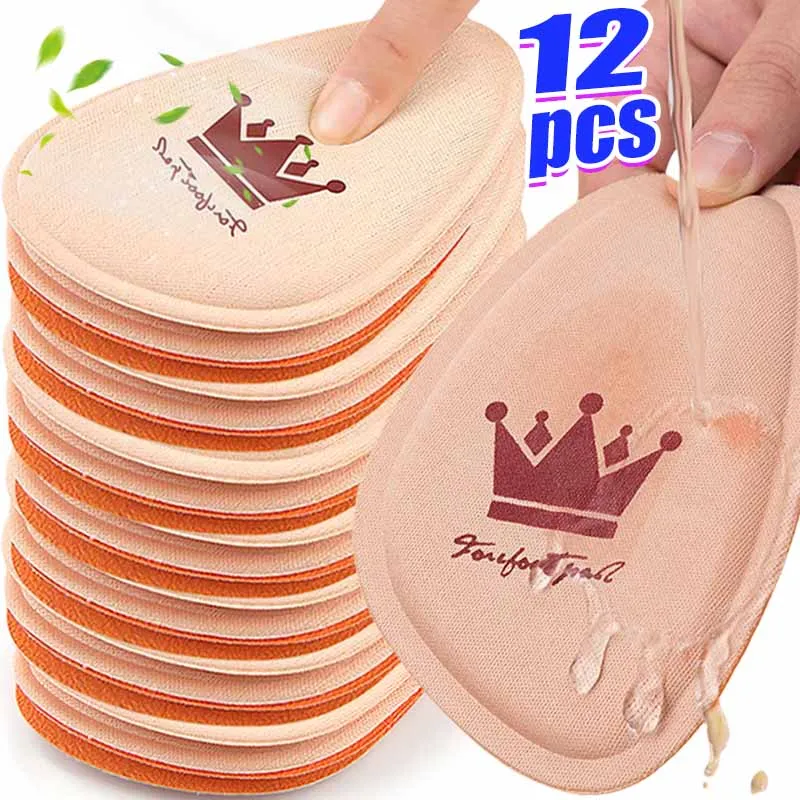 

Forefoot Pads for Women High Heels Relief Feet Pain Insert Non-slip Half Size Sole Shoe Sweat Absorbing Foot Care Insoles