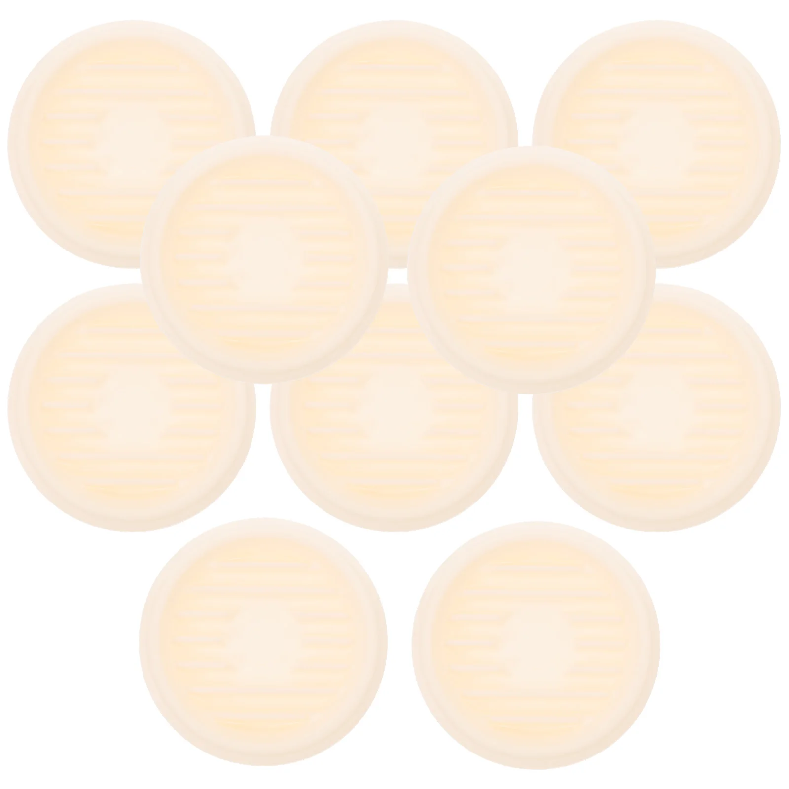 

10pcs Plastic Plant Saucers 4 Inch Round Beige For Indoor Outdoor Pots Succulents Garden Drainage Tray Planter Base Water