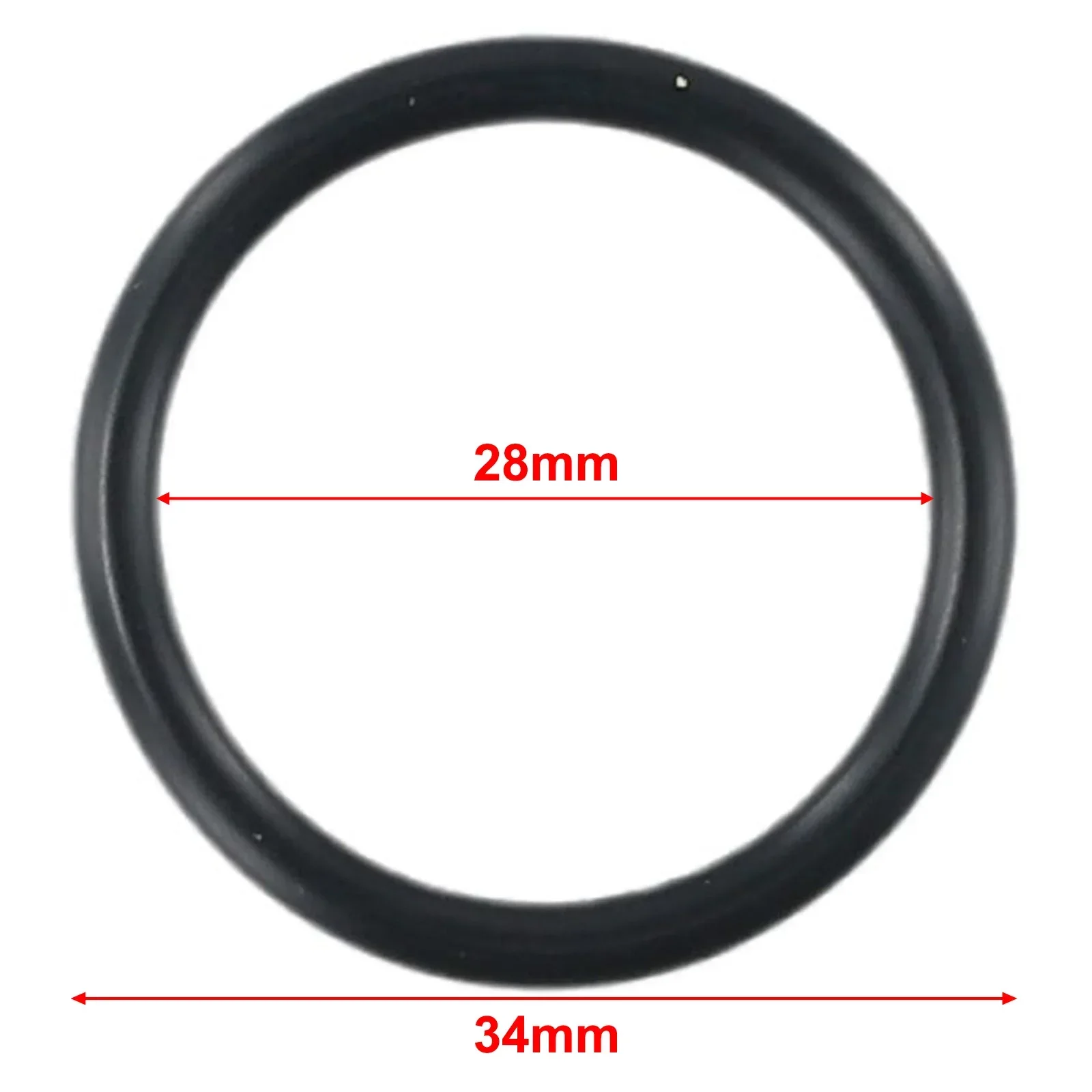 Schwarze Gummi-O-Ring-Dichtungen für 38-mm-Abflussstopfen für Waschbecken