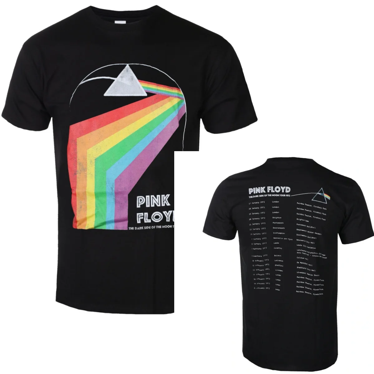 Sommer-T-Shirt mit Pink-Floyd-Motiv, aus Baumwolle, für Damen und Herren, kurzärmelig, modisches Marken-T-Shirt, luxuriöses, lässiges Vintage-T-Shirt. – Detail 4