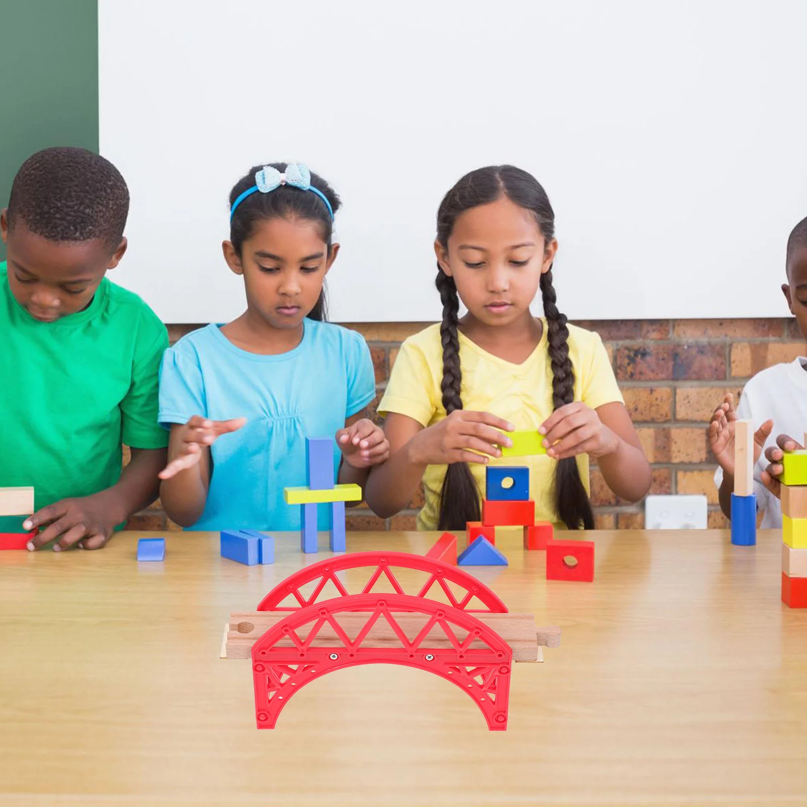 Jouet de scène de train pour enfants, modèle de piste, arc, compétences, rail en vrac, abs leone, jouet nitive