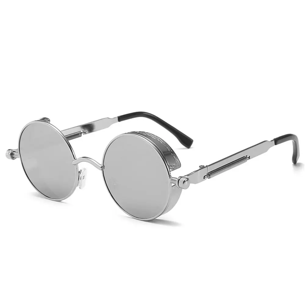 

Vintage Metal Frame Retro Gothic Sun Glasses UV400 Protection Steampunk Sunglasses Eyewear