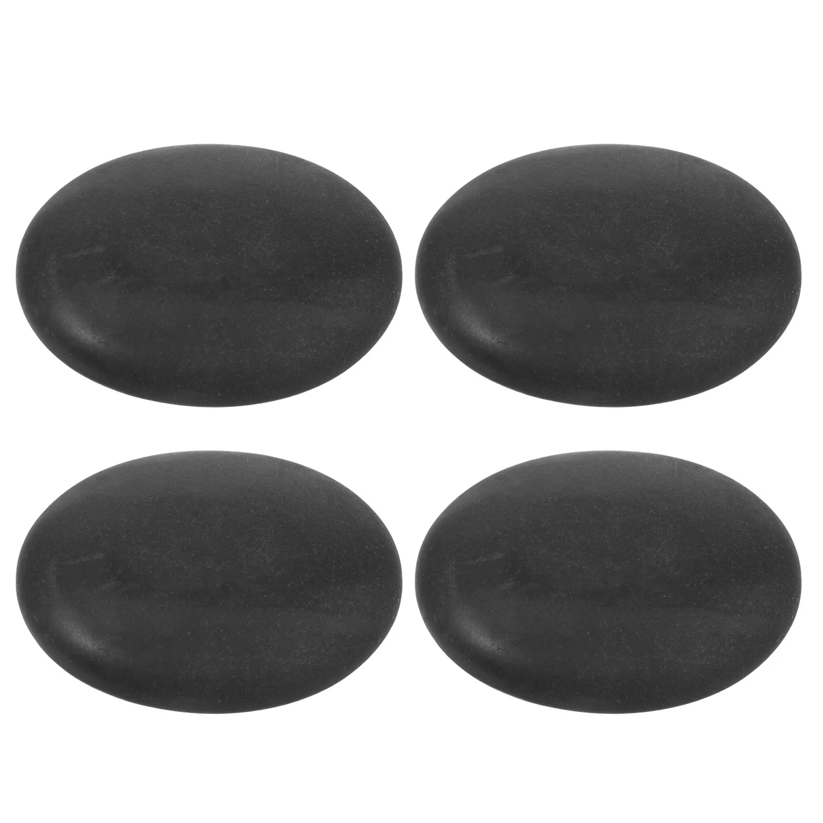 

Набор из 4 базальтовых камней для горячего массажа, инструменты для спа-процедур, сохраняющие тепло, для расслабляющего массажа, натуральные нагретые камни