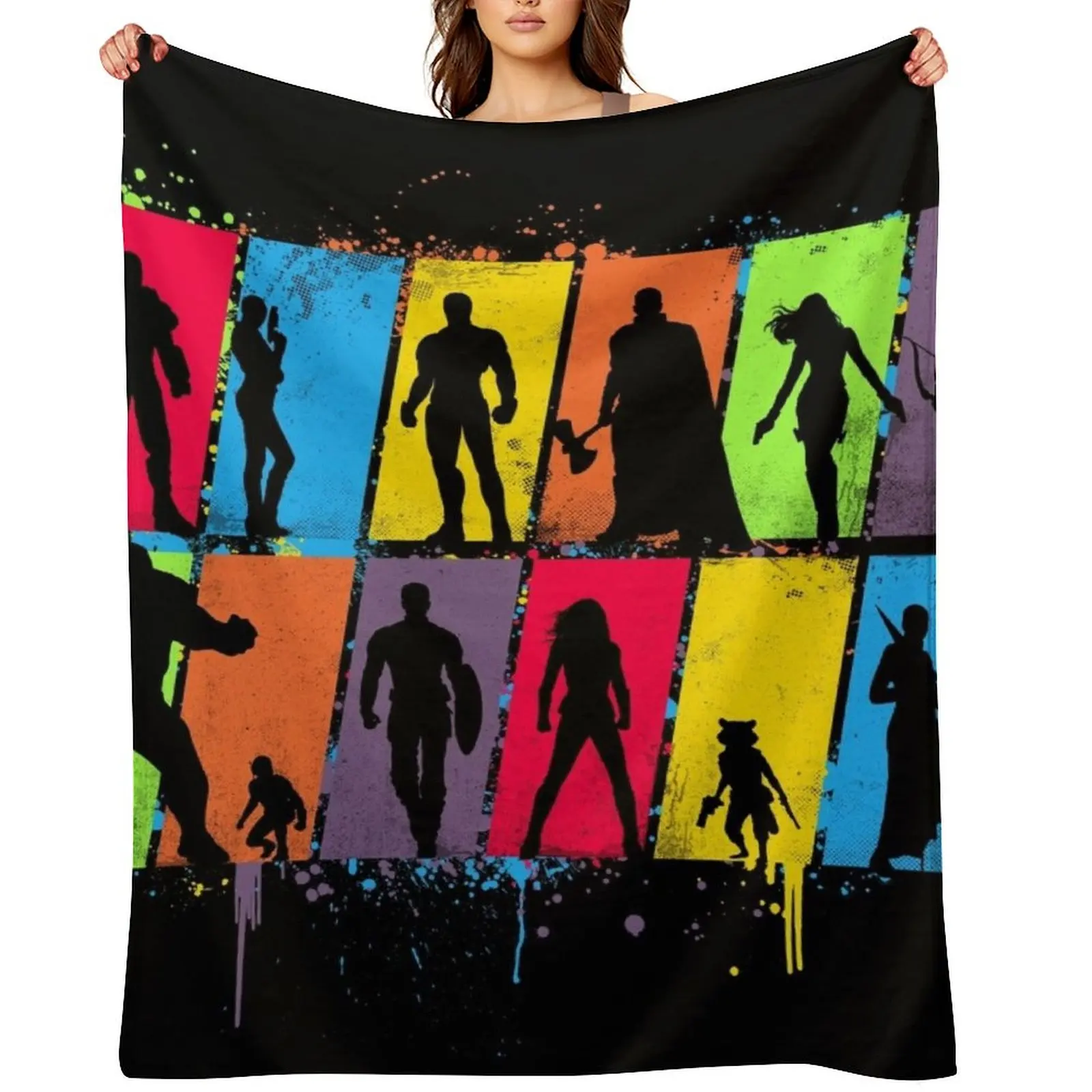 

Whatever It Takes - Superhero shirt Throw Blanket Blankets For Baby Flannels Decorative Sofas Soft Plush Plaid Blankets