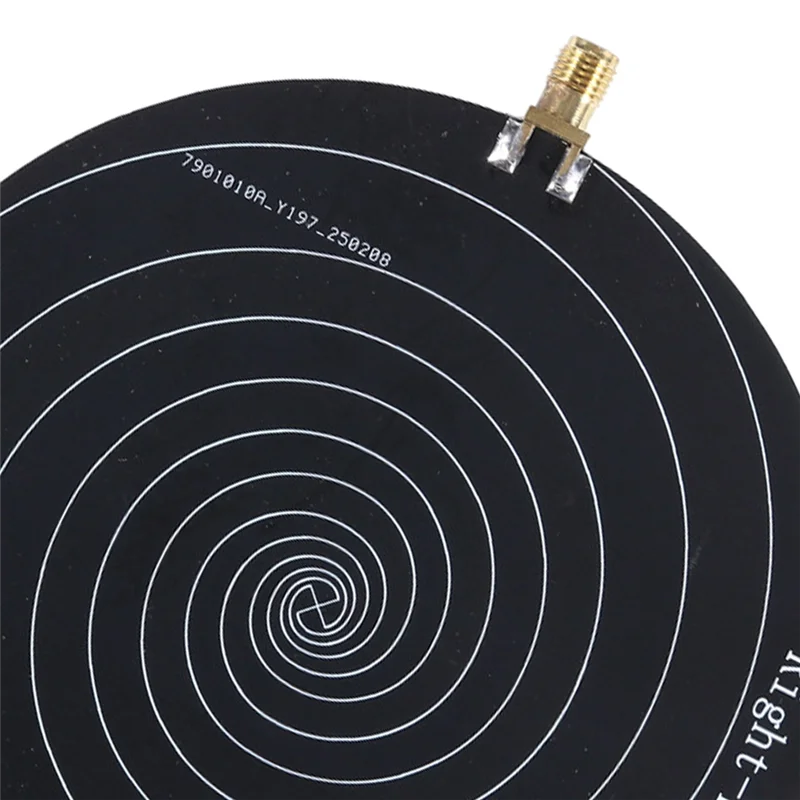 A37T-510MHZ-10GHZ Ultra-Wideband Circularly Polarized Antenna RFID High Frequency Equiangular Ultra-Wideband Spiral Antenna