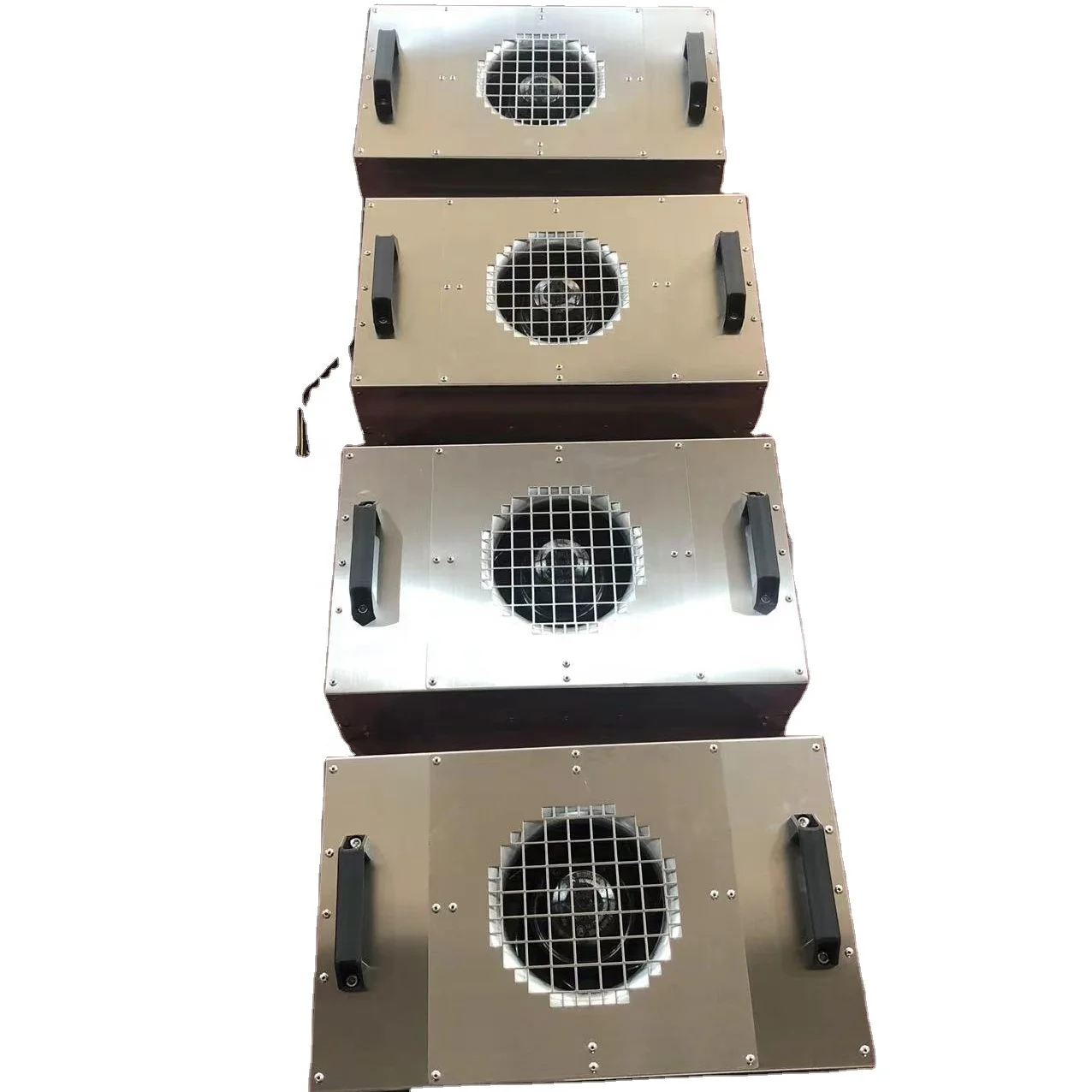 

OEM GMP Standard 500*300*250mm HEPA Filter Air Filtration Fan Filter Unit Ventilation Fan With Filter