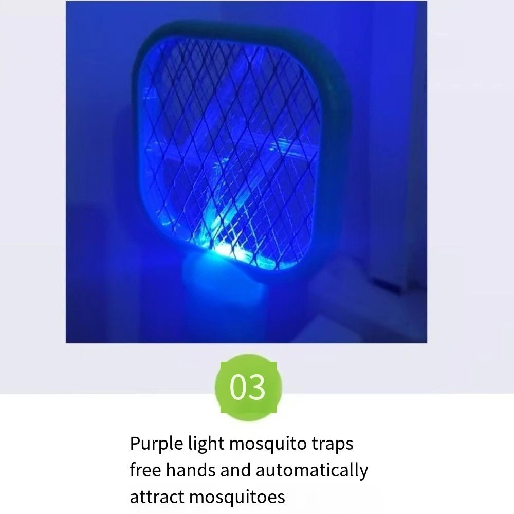 Duurzame USB Mug Swatter Trap UV Licht Elektrische Schok Fly Bug Zapper Mini Beveiligingsnet Insect Racket Zomer
