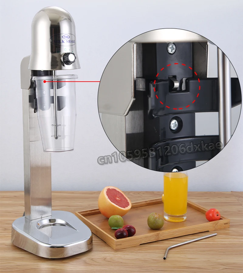 800ML Milk Tea Shop Commercial Stainless Steel Milk Shake Mixer Milk Shake Machine Electric Milk Tea Foam Mixer