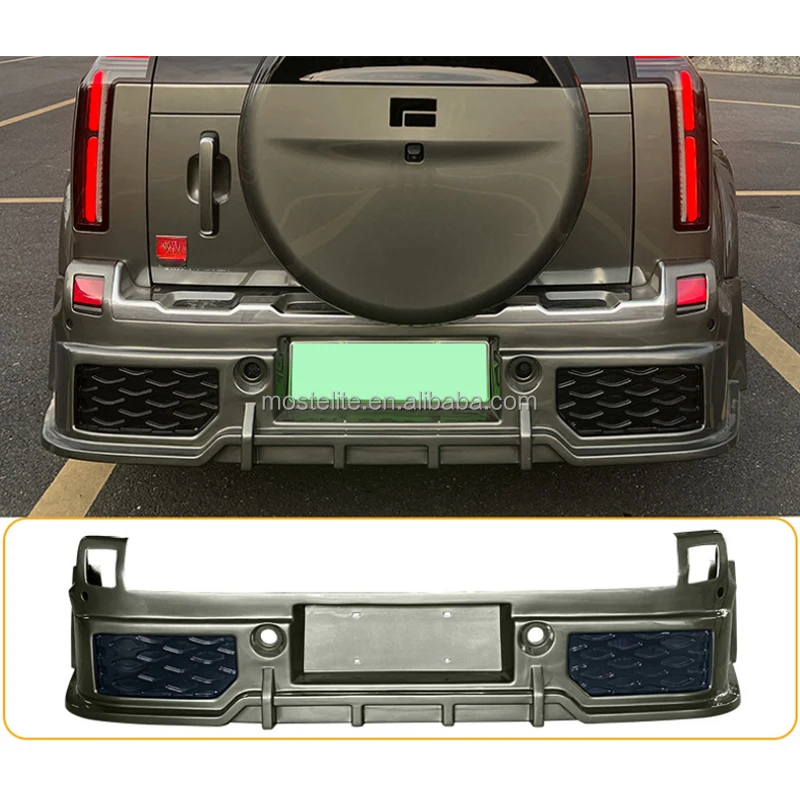 2025 Exterior Upgrade Side Skirt Wide Fender Flares Front Rear Bumper Lip Wide Body Kit for Rox 01 Accessories