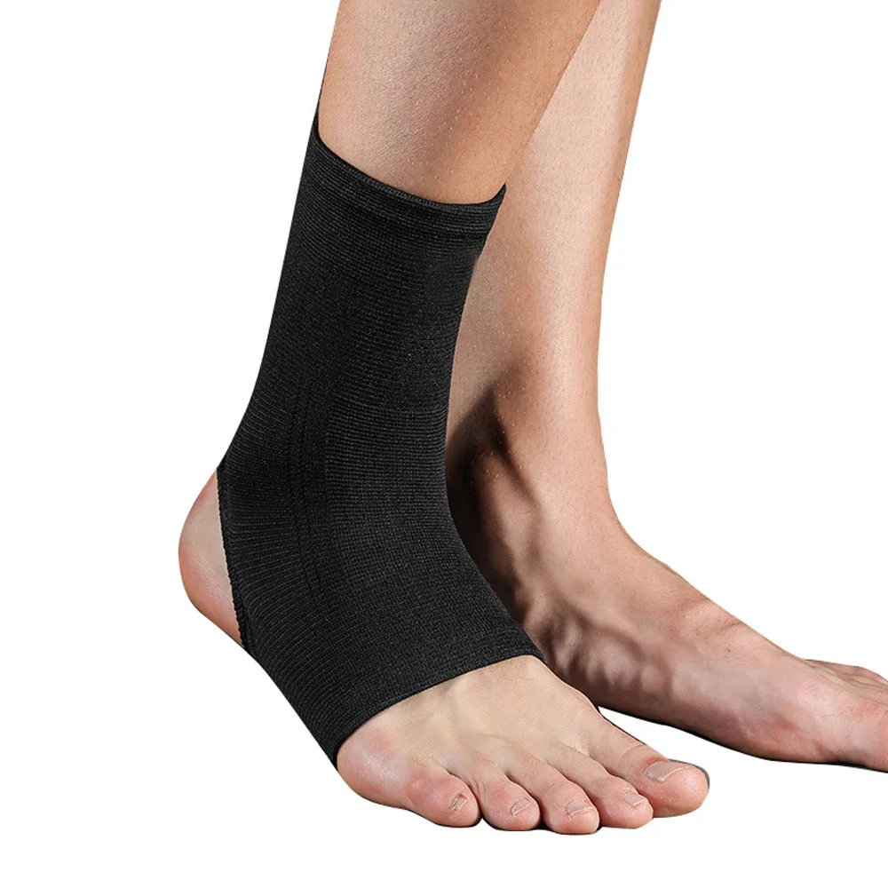 1 manicotto di compressione per tutore per caviglia, supporto per caviglia traspirante, calzino di compressione del piede per gonfiore, fascite