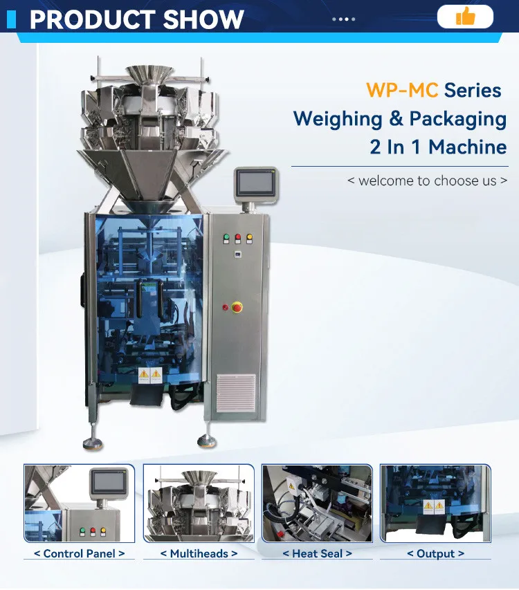Full Automatic Foshan Package Machine Multi-function Vertical Packing Sugar Weigher Packaging Machine