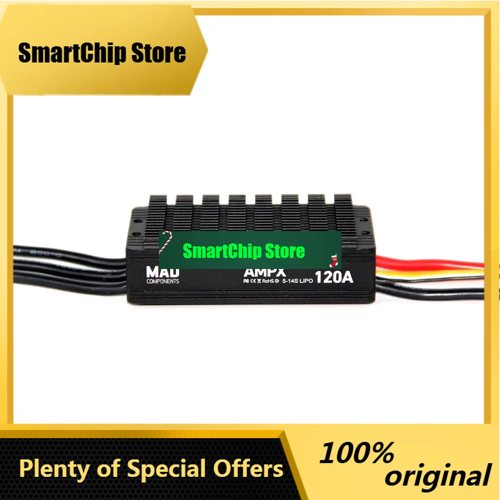 SmCpAMPX 120A (5-14S) ESC Regulator For Large And Heavy Delivery Multirotor Dr-one