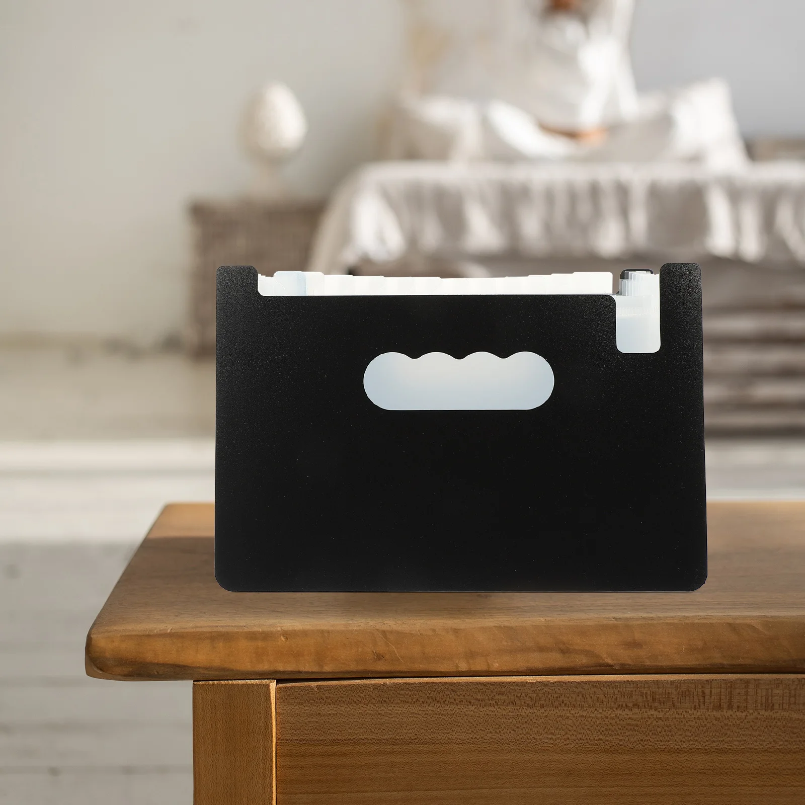 

PP Material File Folder Document Organizer Receipt Holder Coupon Storage Wallet Office School Travel Use Simple Stylish