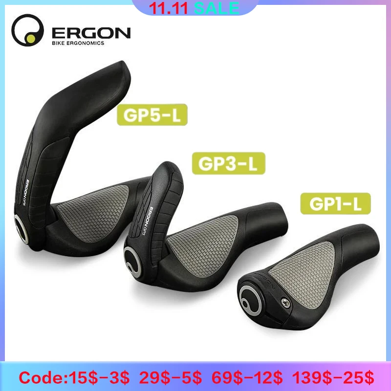 �y�Z�[�����zERGON MTB �O���b�v GP1 GP3 GP5 �l�ԍH�w�S���ϏՌ����X�L�b�h�v���[�t���b�N���]�ԃn���h���}�E���e���o�C�N�O���b�v�T�C�N�����O�n���h���o�[